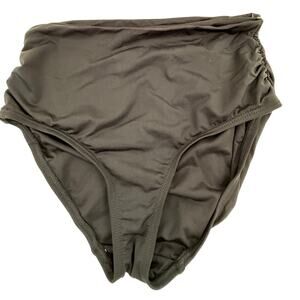 SKU2527 Anne Cole Collection Convertible High Waisted Fold over Swim Bottom $54